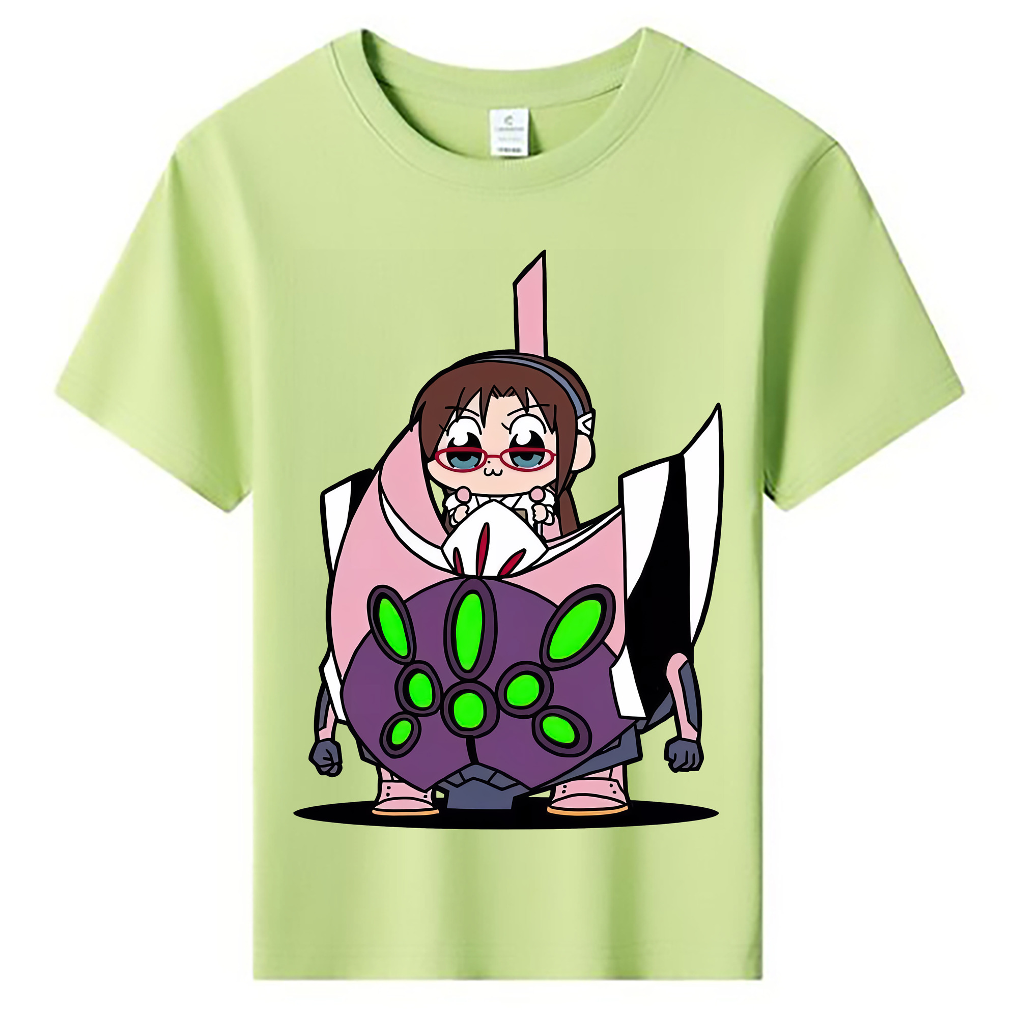 （画像用） EVA 新世紀エヴァンゲリオン 綿100％キッズTシャツ（フロントプリント）